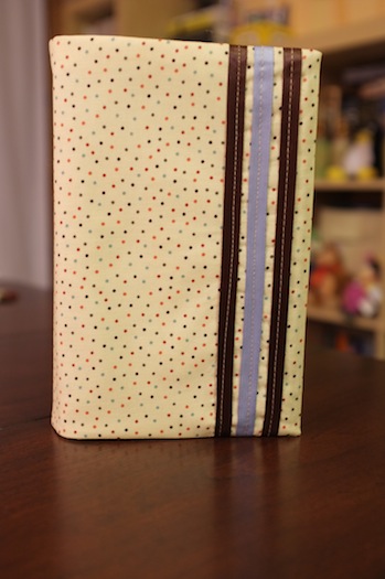 fabric book cover